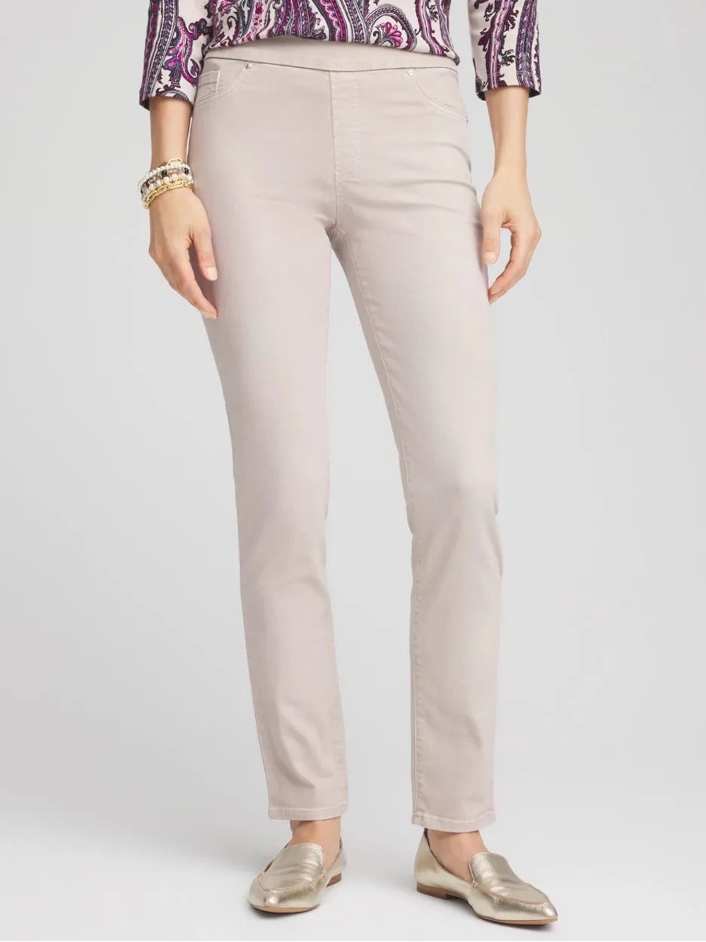 Chico’s Denim Pull On Ankle Jeggings